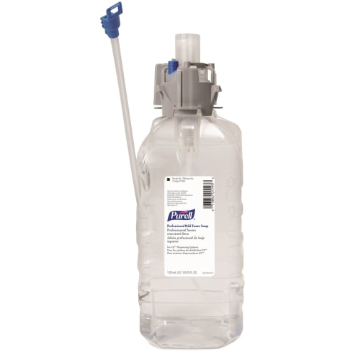 PURELL® Purell Professional Jabón de Espuma Suave Recambio Para Dispensadores de Montaje en Mostrador, 1500ml